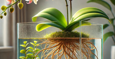 Can orchids grow in water?